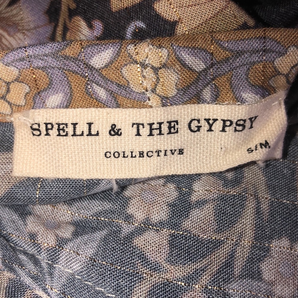 Spell and The Gypsy Collective Oasis Duster Nightshade S/M - Picture 6 of 8